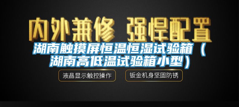 湖南觸摸屏恒溫恒濕試驗箱（湖南高低溫試驗箱小型）