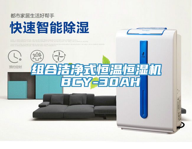 組合潔凈式恒溫恒濕機 BCY-30AH